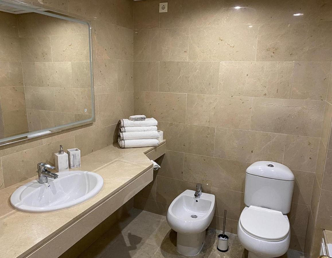 15 First Line Penthouse With Wonderful Seaview Near Duquesa Golf Manilva Andalucia Exterior foto