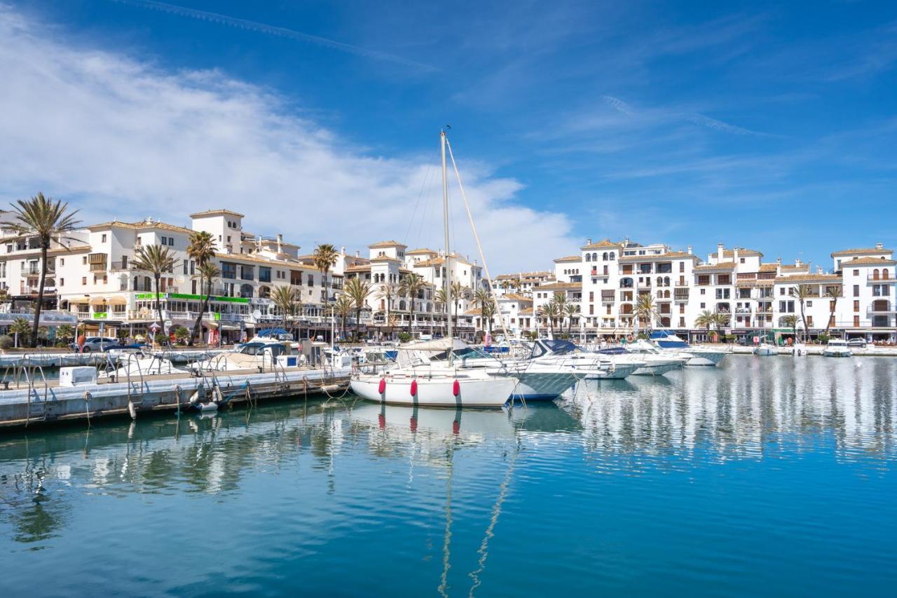 15 First Line Penthouse With Wonderful Seaview Near Duquesa Golf Manilva Andalucia Exterior foto